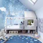 lit cabane pour enfant