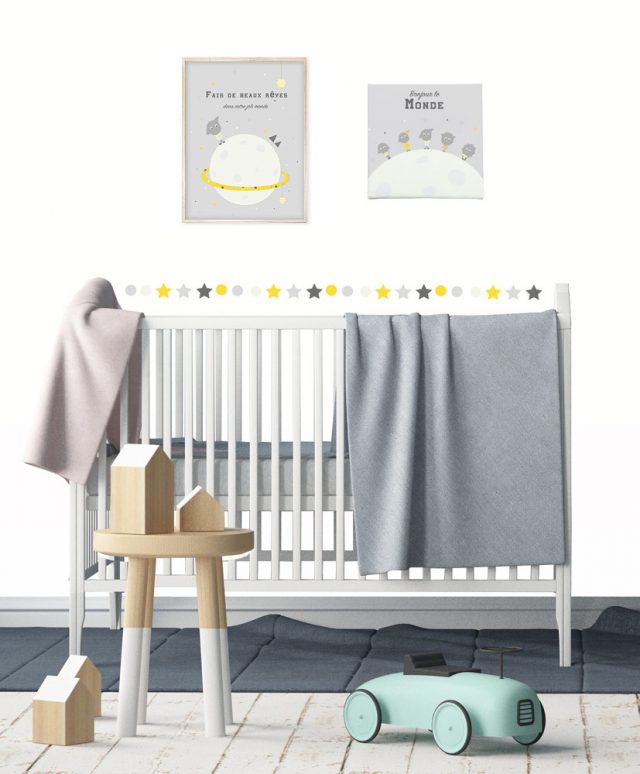 Comment transformer une petite pièce en une chambre bébé?