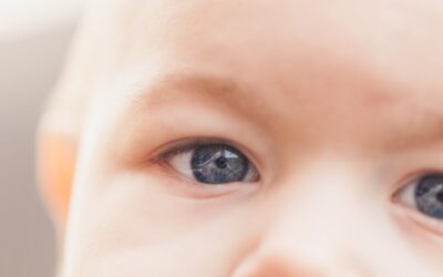 person's eye